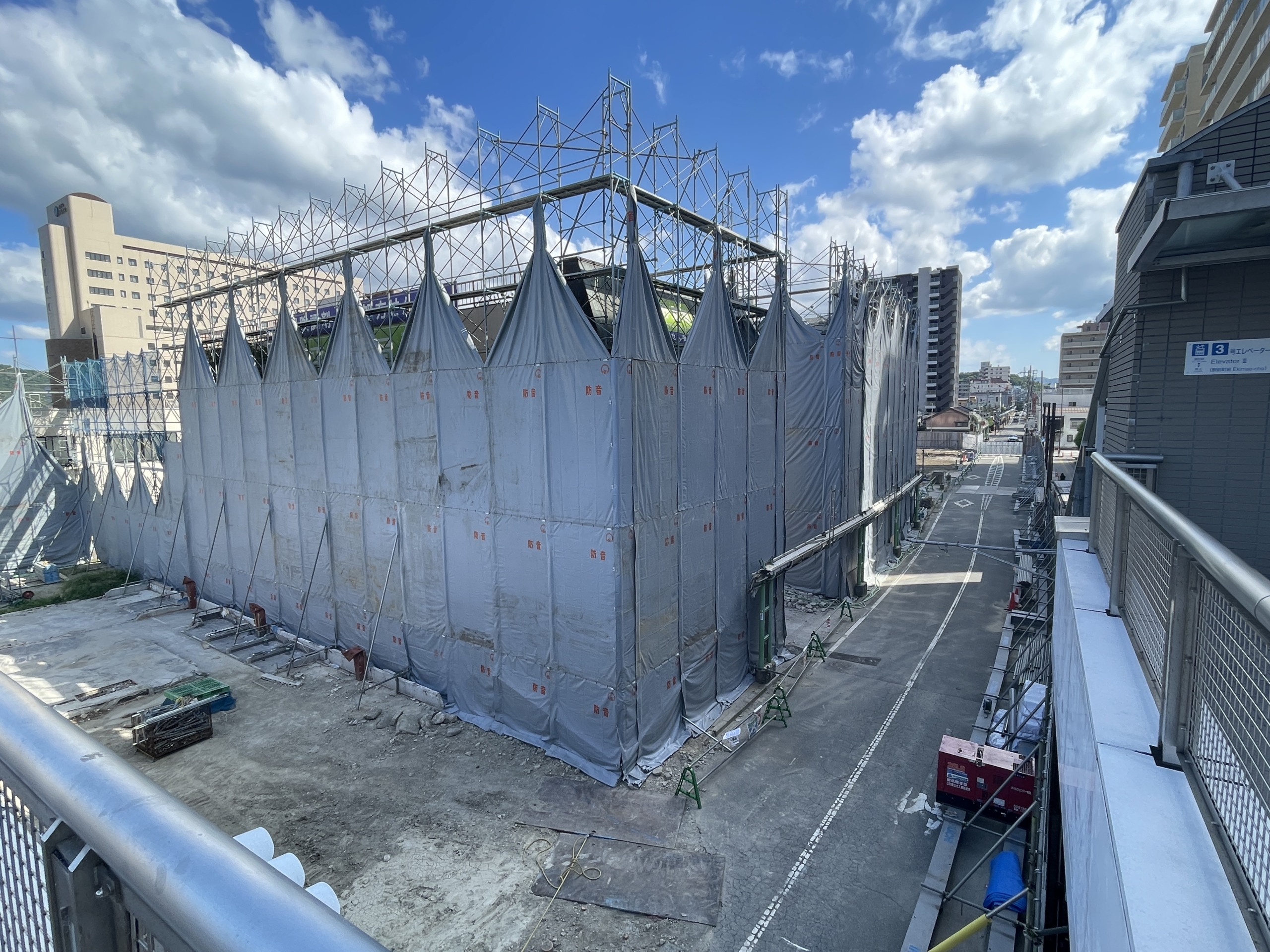 ジオ三田／三田駅前Cブロック地区第一種市街地再開発事業」既存
